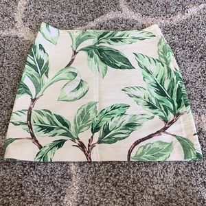 Ann Taylor size 12 skirt leaves